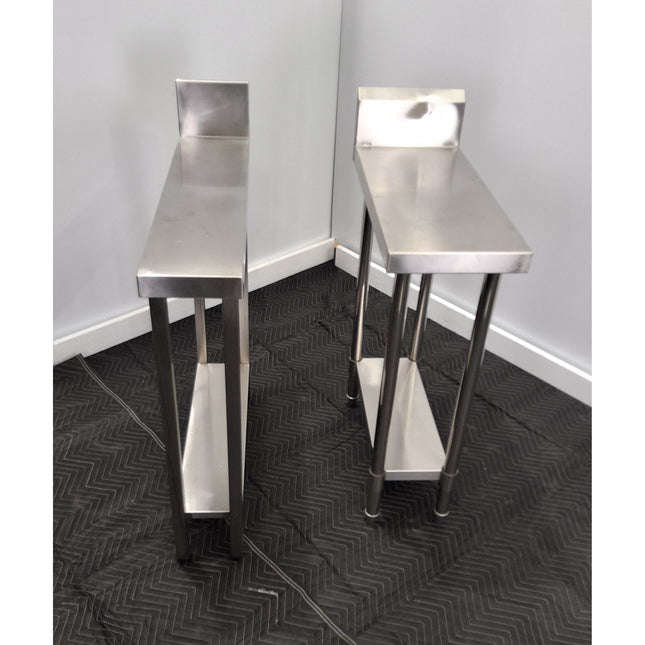 Used Simply Stainless Stainless Steel Infill Benches x 2 - 880676