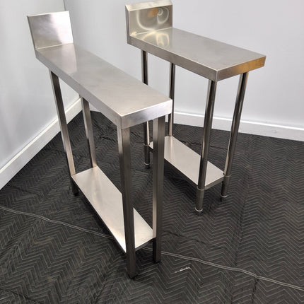 Used Simply Stainless Stainless Steel Infill Benches x 2 - 880676