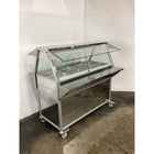 Used Roband E24 Heated Display with Stand + Sneeze Guards - 890246