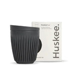 8oz huskeeoriginal cup & lid Qty:12 / Charcoal