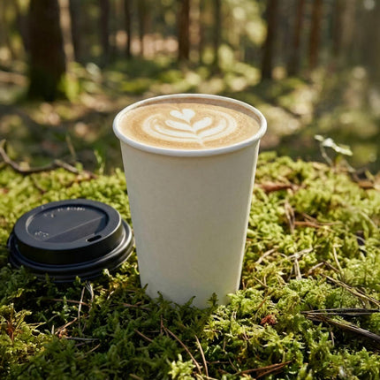 PakMax White Single Wall Hot Paper Cups