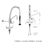 Inc 6” Pot Filler
