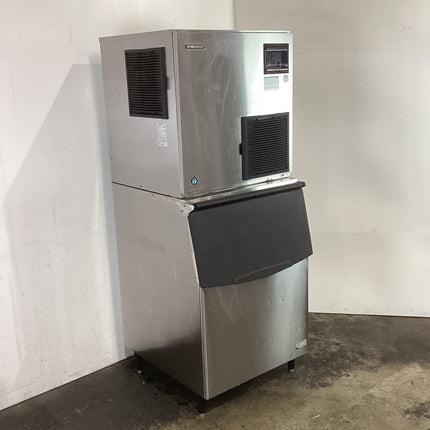 Used Hoshizaki FM-1000AKE Ice Machine + B-501SA Storage Bin - 900187