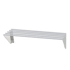 Kitchen Knock Single Tier Stainless Steel Square Tube Wall Shelf 600-1800mm - image 1