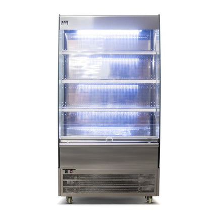 AG 1000MM - 500 Litre - Open Showcase Fridge