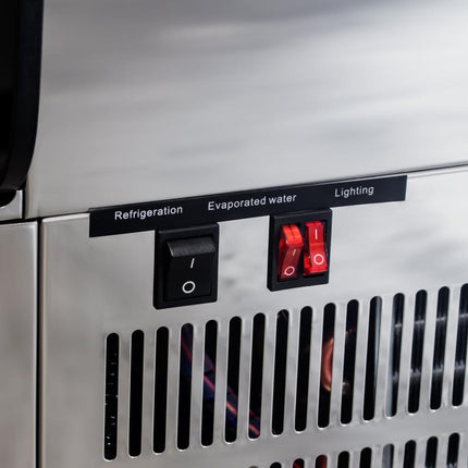 AG 1000MM - 500 Litre - Open Showcase Fridge
