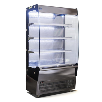 AG 1000MM - 500 Litre - Open Showcase Fridge