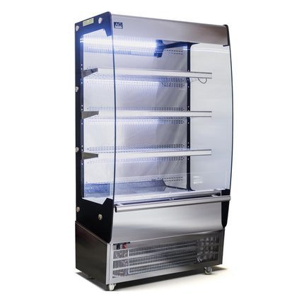 AG 1000MM - 500 Litre - Open Showcase Fridge