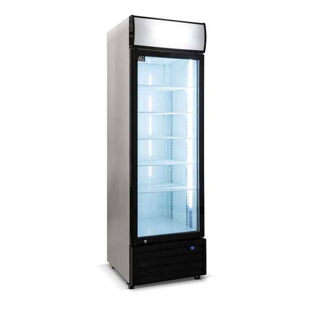 AG Equipment CU420TNG upright display fridge — front view