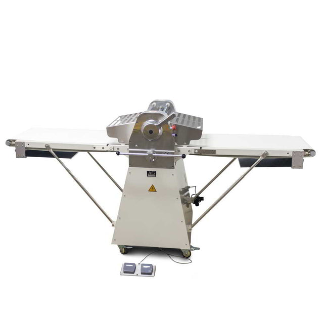 AG Equipment JDR520 dough sheeter — front view