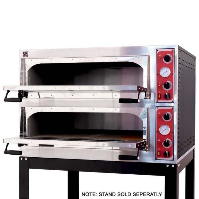 AG Italian Made Commercial 4 Series Electric Double Deck Oven