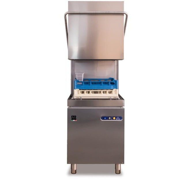 AG Italian Made Commercial Pass Through Dishwasher