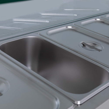 AG Equipment VRX1400-380 countertop prep fridge — view 11