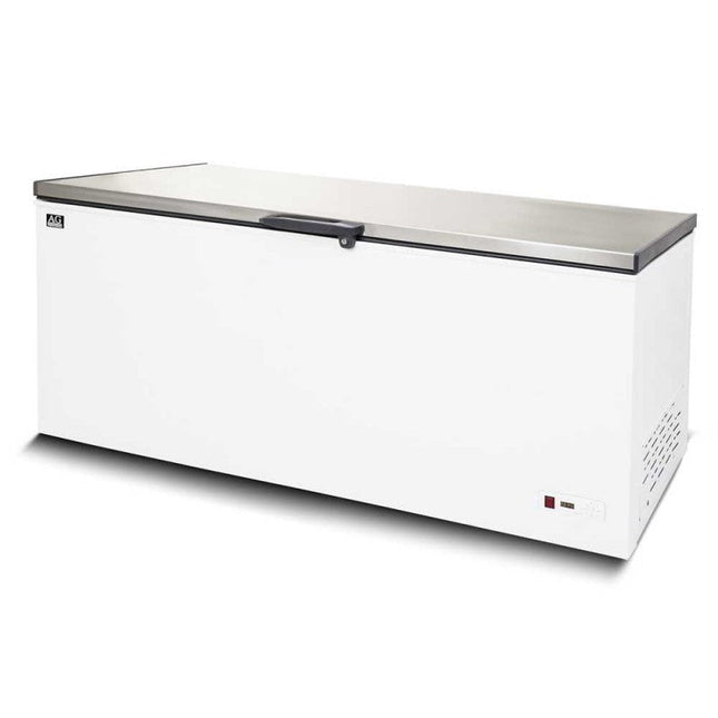 AG Equipment BD650S chest freezer — front view