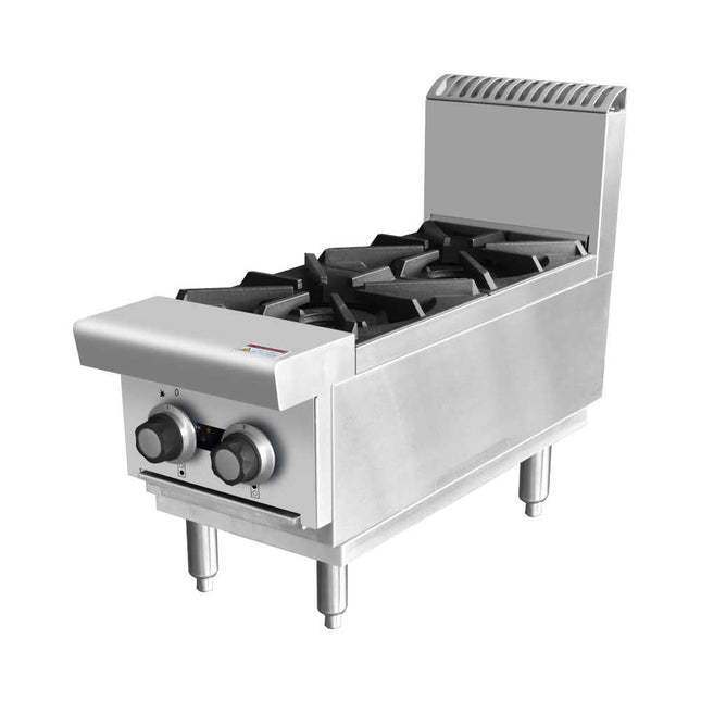 AG Two Burner Gas Cooktop Hob - 300mm width - Natural Gas