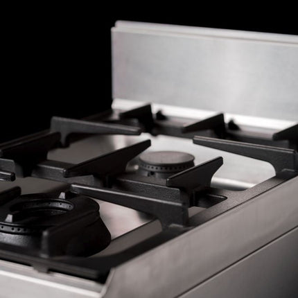 CookRite Countertop 2 Burner Gas Cooktop 650mm NG AT65G2B-C-NG