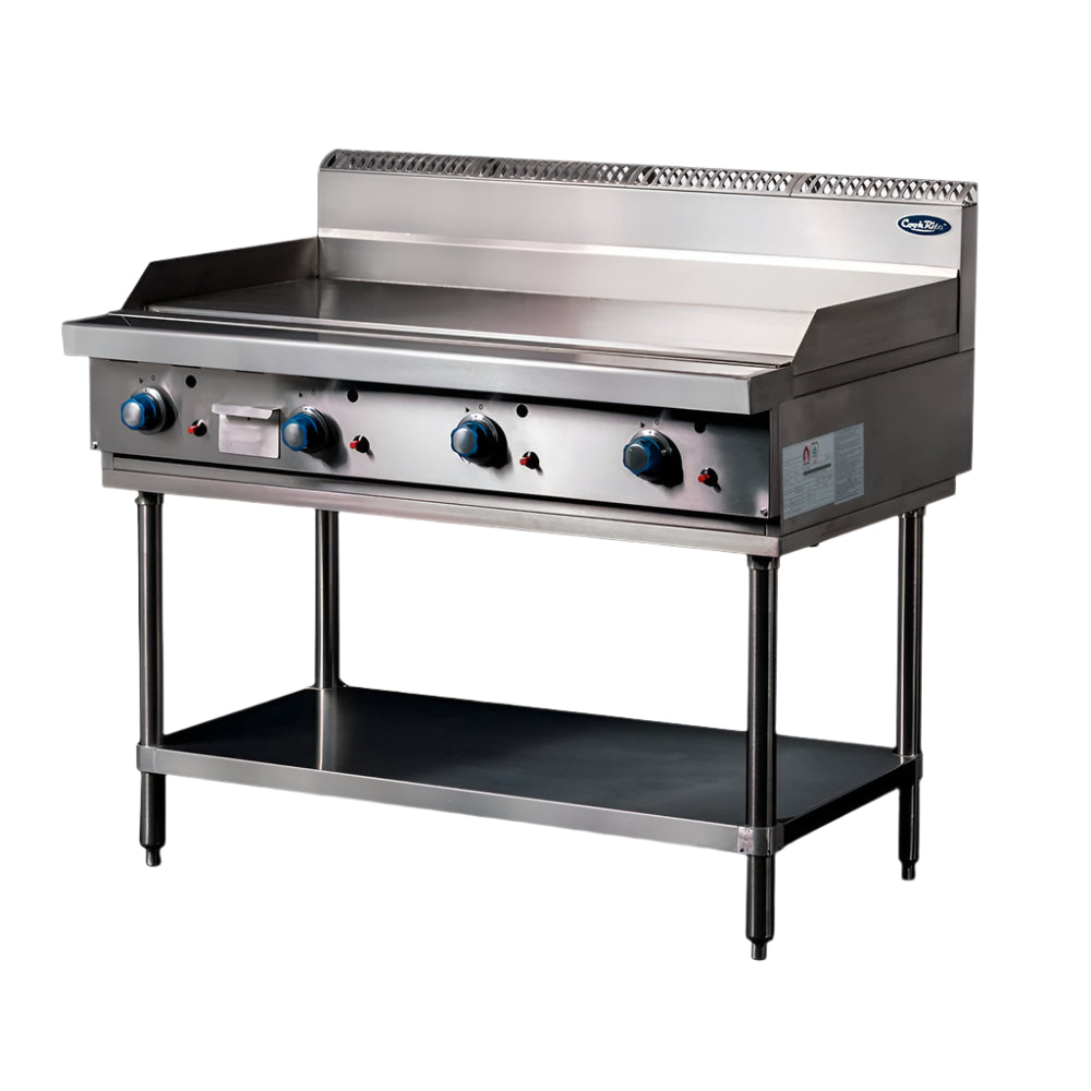 CookRite Freestanding Gas Griddle 1200mm Hotplate with Stand NG AT80G1 ...