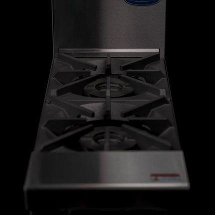 CookRite Freestanding  Gas Cooktop 2 Burners Stove with Stand LPG AT80G2B-F-LPG