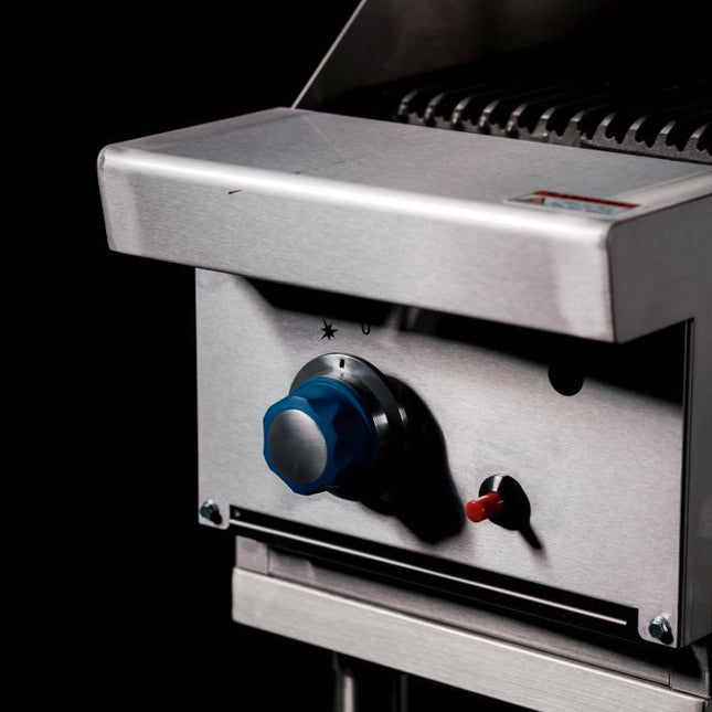 CookRite Freestanding 300 mm Radiant Char Grills with Stand LPG AT80G3C-F-LPG