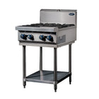 CookRite Freestanding Gas Cooktop 4 Burners Stove with Stand NG AT80G4B-F-NG