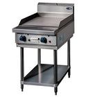 CookRite Freestanding 600mm Gas Griddle Hotplate with Stand LPG AT80G6G-F-LPG
