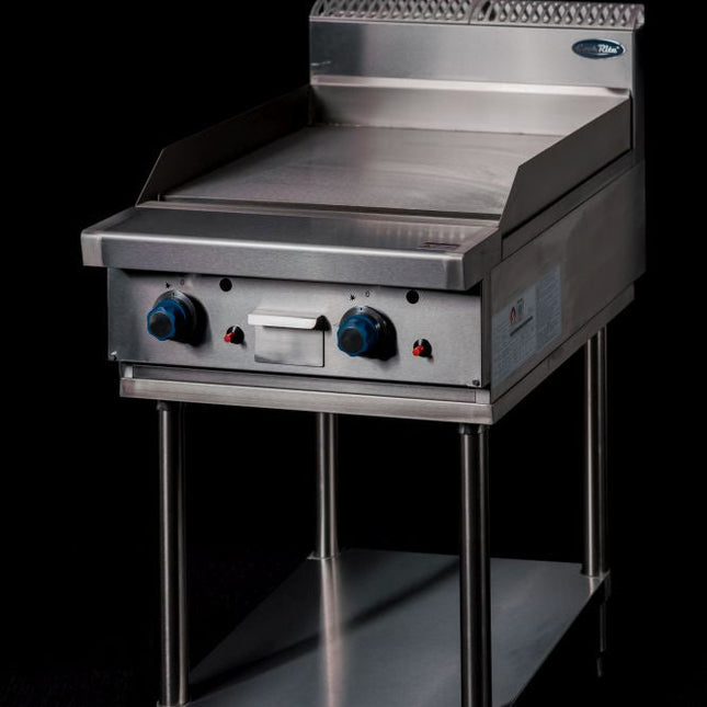 CookRite Freestanding 600mm Gas Griddle Hotplate with Stand LPG AT80G6G-F-LPG