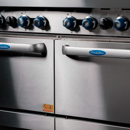 CookRite Freestanding Gas Stove 8 Burners Cooktop With Oven LPG AT80G8B-O-LPG