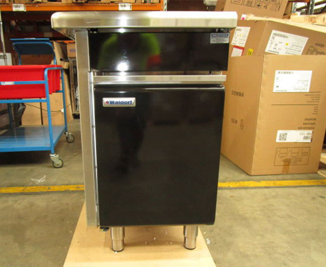 Waldorf Bold 550MM BENCH TOP LOW BACK VERSION - CABINET BASE WITH FIXED FRONT... AUBTLB8550-CD - Warehouse Clearance