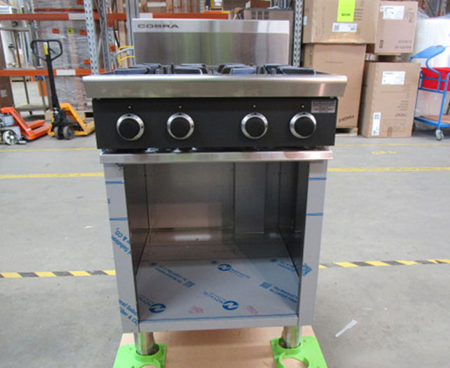 Cobra C6D - 600mm Four Burner Gas Cooktop AUC6DF-L - Warehouse Clearance