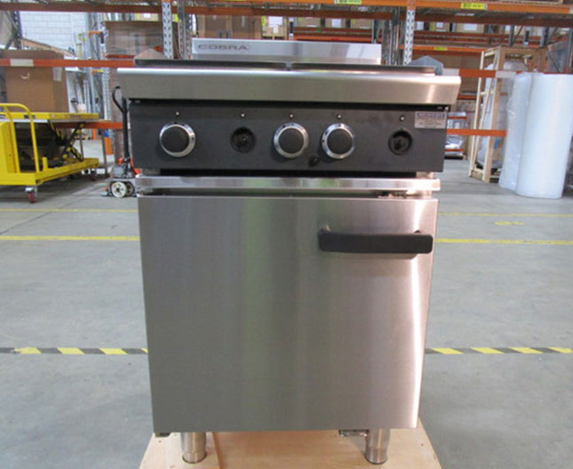 Cobra CR6B - 600mm Griddle Gas Range Static Oven AUCR6B-N - Warehouse Clearance