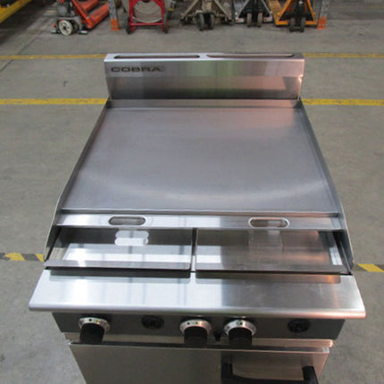 Cobra CR6B - 600mm Griddle Gas Range Static Oven AUCR6B-N - Warehouse Clearance