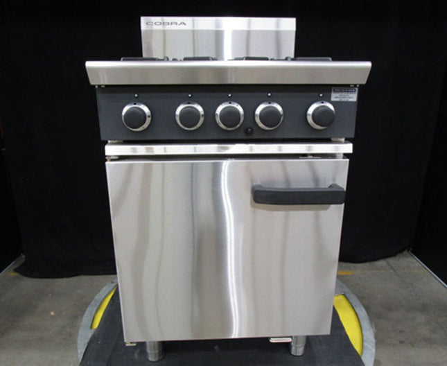Cobra CR6D 600mm Gas Range Static Oven AUCR6DF-N - Warehouse Clearance