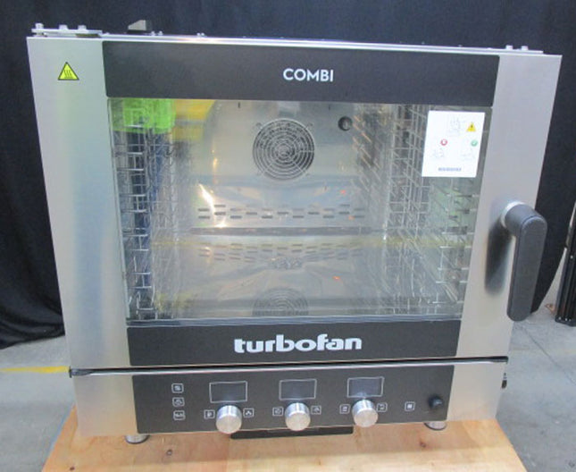 Turbofan Combi Turbofan EC40D5 - Full Size 5 Tray Digital / Electric Combi Oven AUEC40D5 - Warehouse Clearance