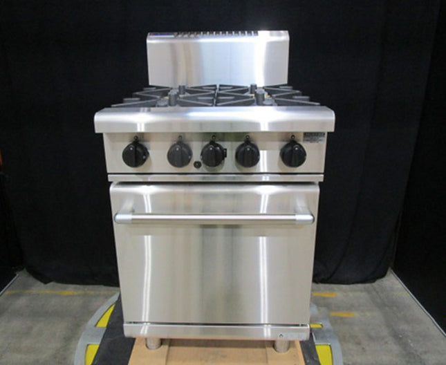 Waldorf 800 Series RN8410G - 600mm Gas Range Static Oven AURN8410GF-L - Warehouse Clearance