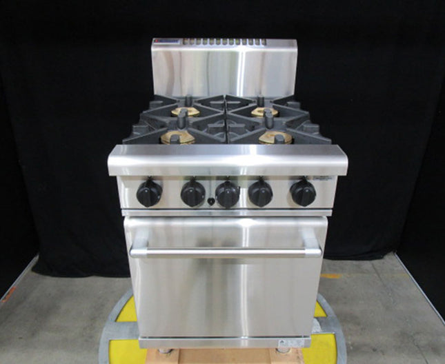 Waldorf 800 Series RN8410G - 600mm Gas Range Static Oven AURN8410GF-L - Warehouse Clearance
