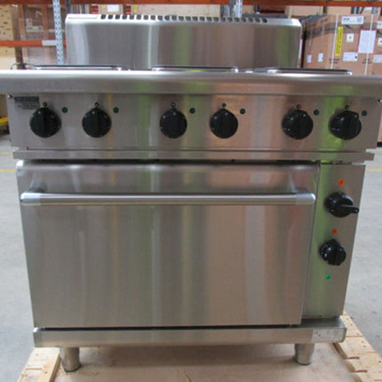 Waldorf 800 Series RN8610SE- 900mm Electric Sealed Hobs Range Static Oven AURN8610SE - Warehouse Clearance