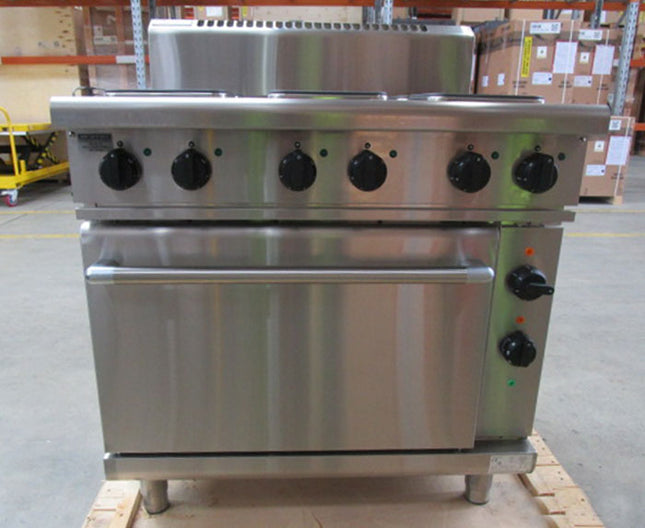 Waldorf 800 Series RN8610SE- 900mm Electric Sealed Hobs Range Static Oven AURN8610SE - Warehouse Clearance