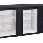 Anvil 2 Door, Glass, Back Bar Fridge