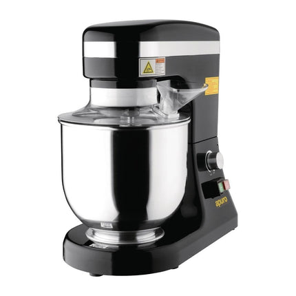 Apuro Benchtop Planetary Mixer Black 7Ltr