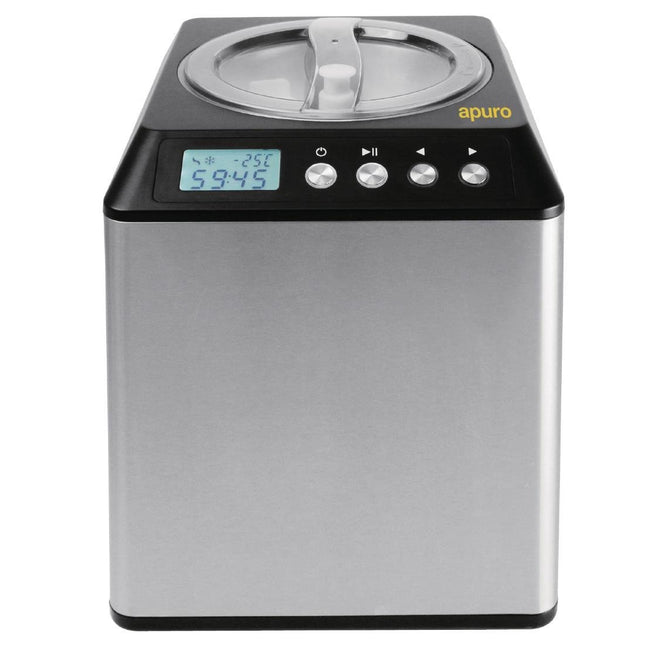 Apuro  ice cream machine — front view