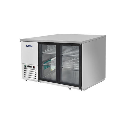 Atosa Glass Door Back Bar Fridge MBB59G-SM