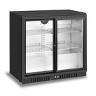 Atosa 2 Sliding Door Back Bar cooler BB-208SEC-SM