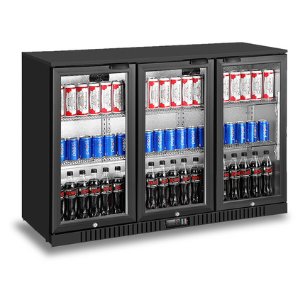 Atosa_3_Swing_Door_Back_Bar_cooler_BB-330HEC-SM image 2