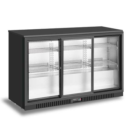 Atosa Tripple Sliding Doors Back Bar Cooler BB-330SEC-SM