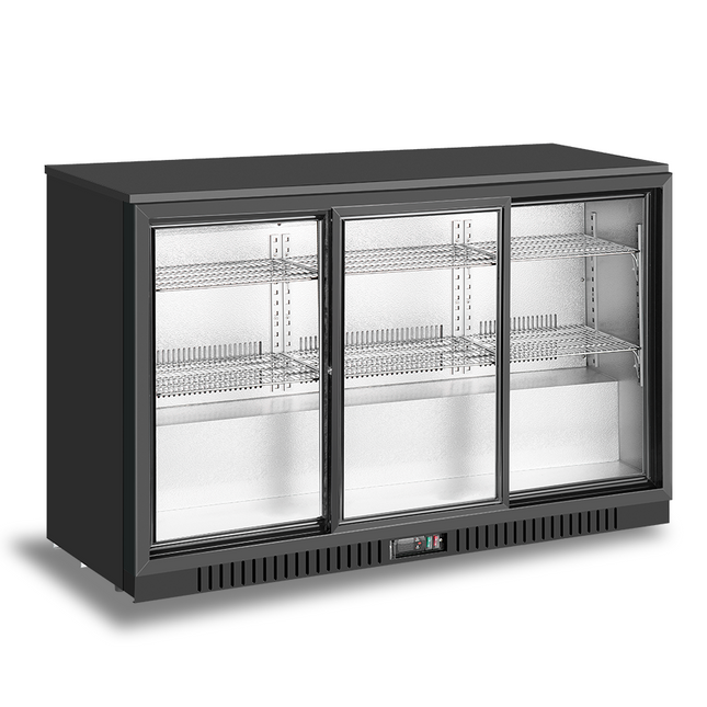 Atosa Tripple Sliding Doors Back Bar Cooler BB-330SEC-SM