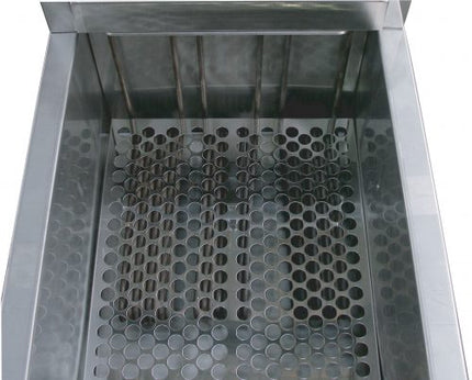 Austheat Freestanding Electric Fryer, 3 baskets