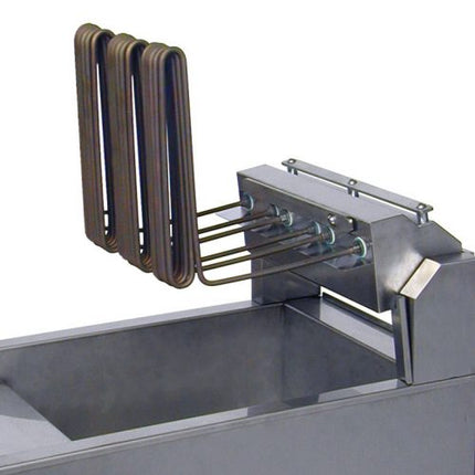 Austheat Freestanding Electric Fryer rapid recovery, 3 baskets