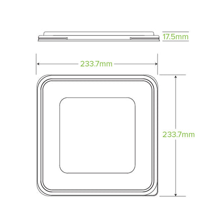 BioPak B-LBL-3/4/5C-PP-LARGE 3, 4 and 5 compartment large PP