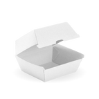 Large burger box Qty:150 / white