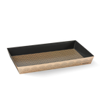 Large sushi tray, FSC Mix Qty:300 / kraft and black